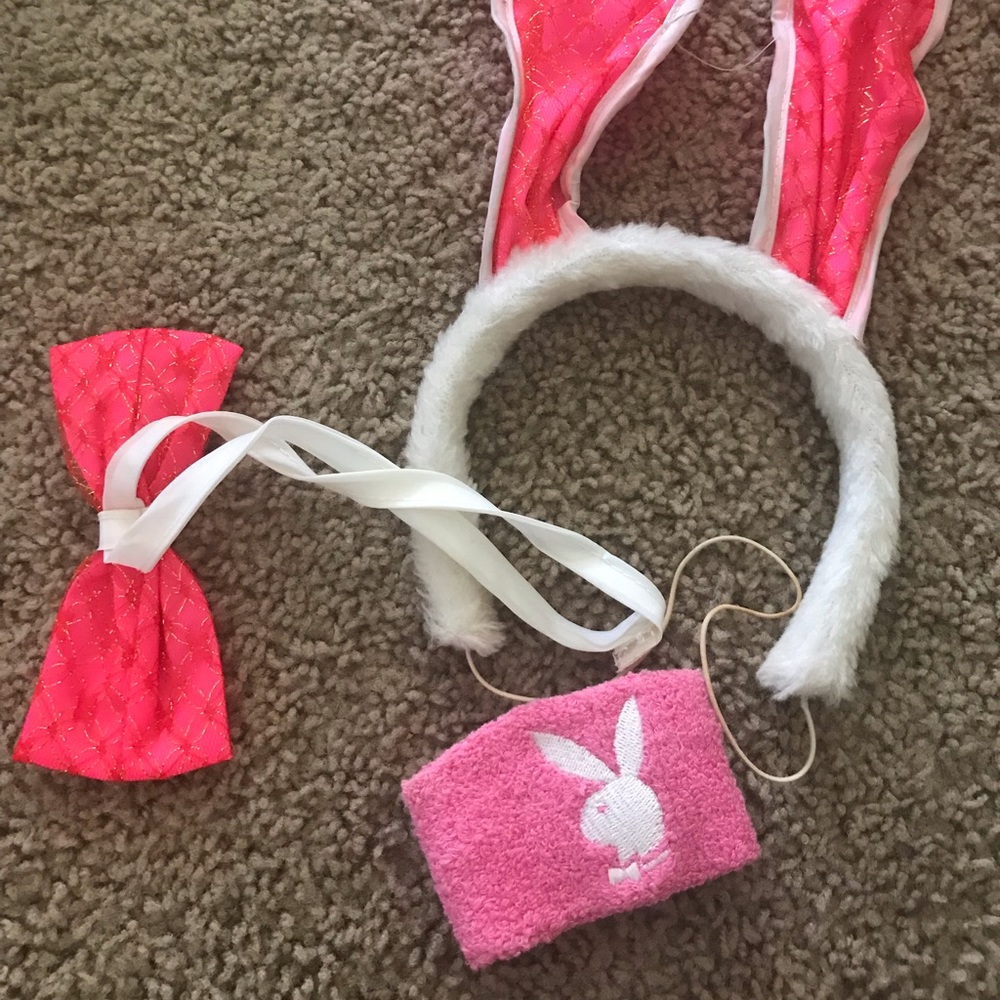 Playboy Bunny Accessories OS Costume Halloween